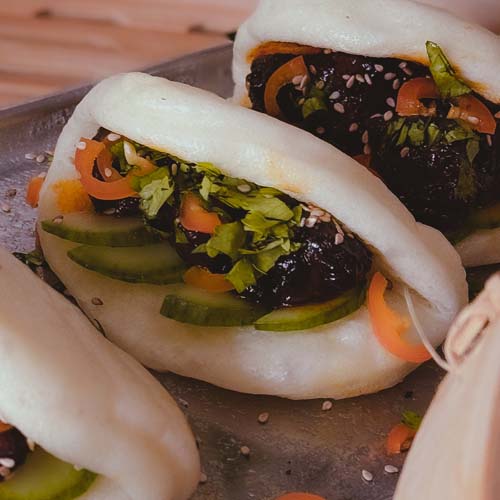 Bao Buns, der asiatische Burger