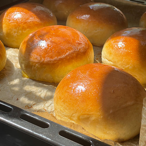 Weiches Brioche Burger Bun