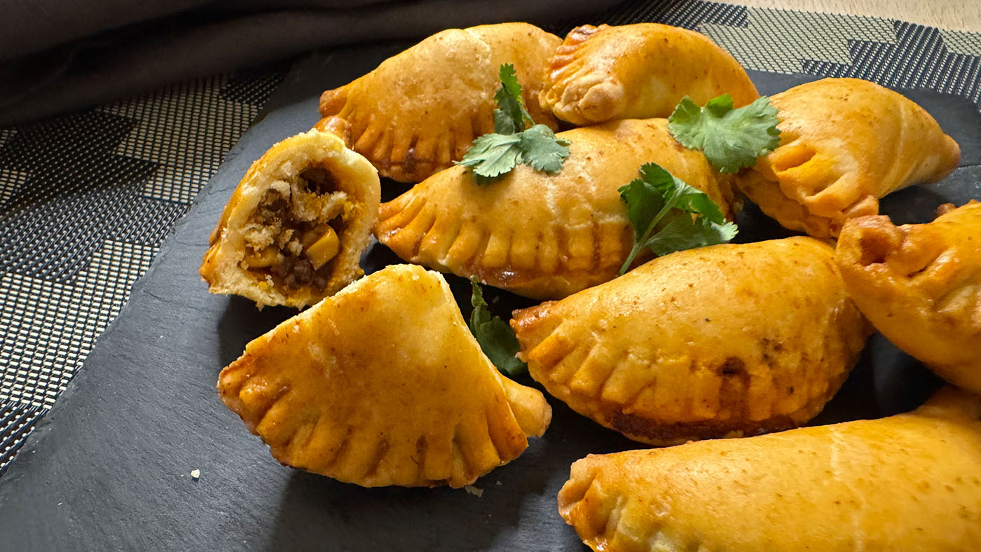 Empanadas mit pikanter Rindfleischfüllung