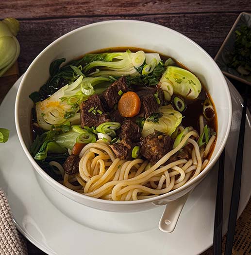Taiwanesische Beef Noodle Soup - Niu Rou Mian